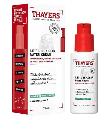 Thayers Lets be Clear Water Cream Moisturiser 75ml