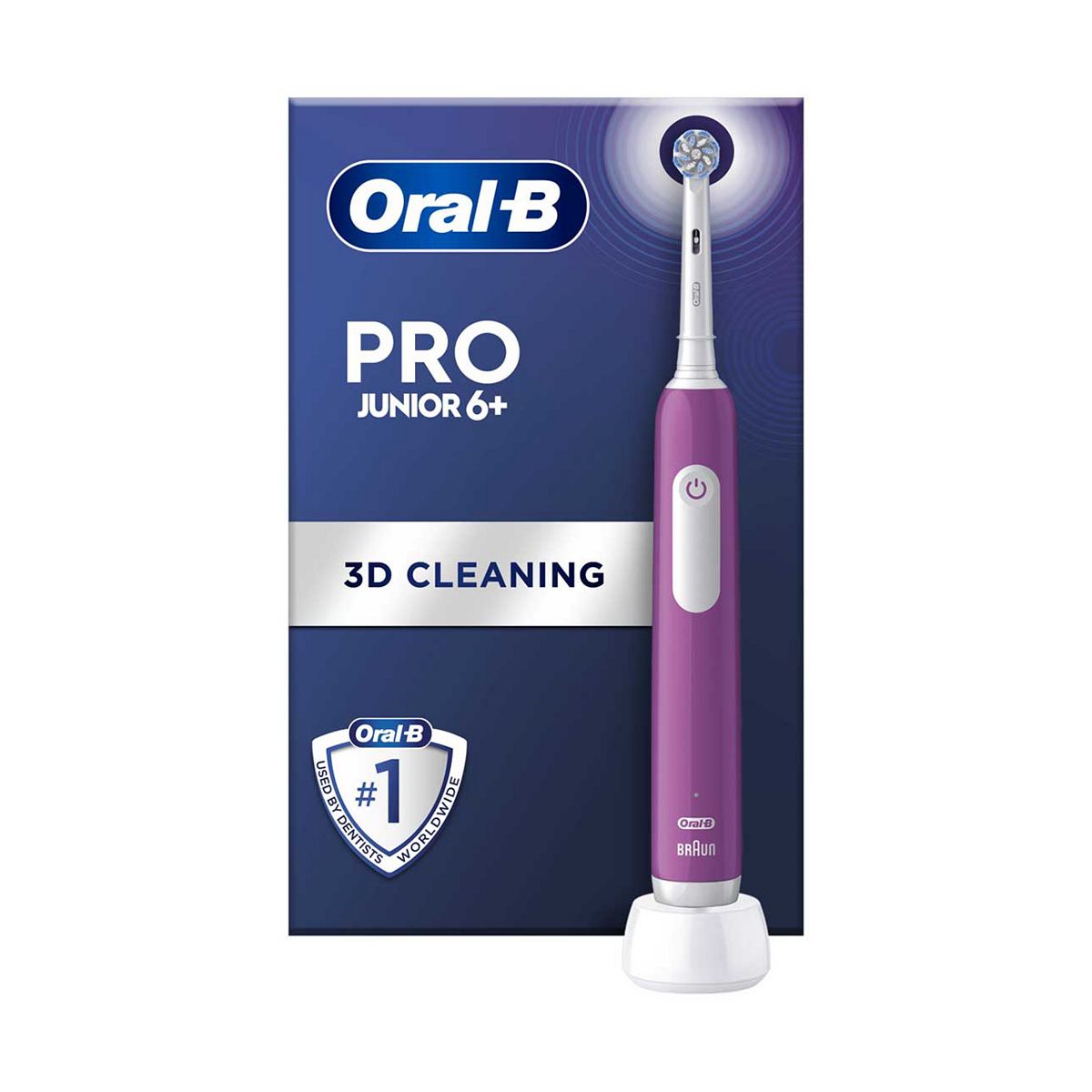 Oral B Oral-B Electric Toothbrush Junior +6 Years Purple