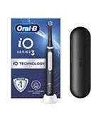 Oral-B iO4 Black & White Electric Rechargeable Toothbrush Duo Pack