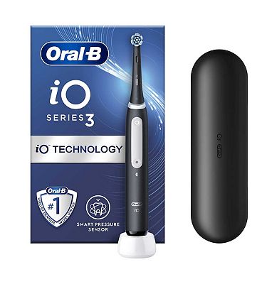 Oral-B iO9 Electric Toothbrushes For Adults, Valentines Day Gifts For Him /  Her, App Connected Handle, 1 Toothbrush Head, Charging Travel Case, 7  Modes, Teeth Whitening, 2 Pin UK Plug, Special Edition