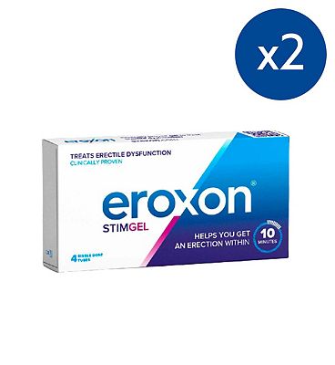 Eroxon Erectile Dysfunction Treatment Gel 8 Tube Pack