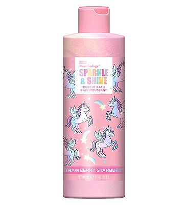 Baylis & Harding Beauticology Sparkle & Shine Strawberry Starburst Bubble Bath 500ml