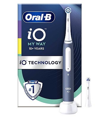 Oral-B Io My Way 10+ Years Blue Electric Toothbrush - Boots