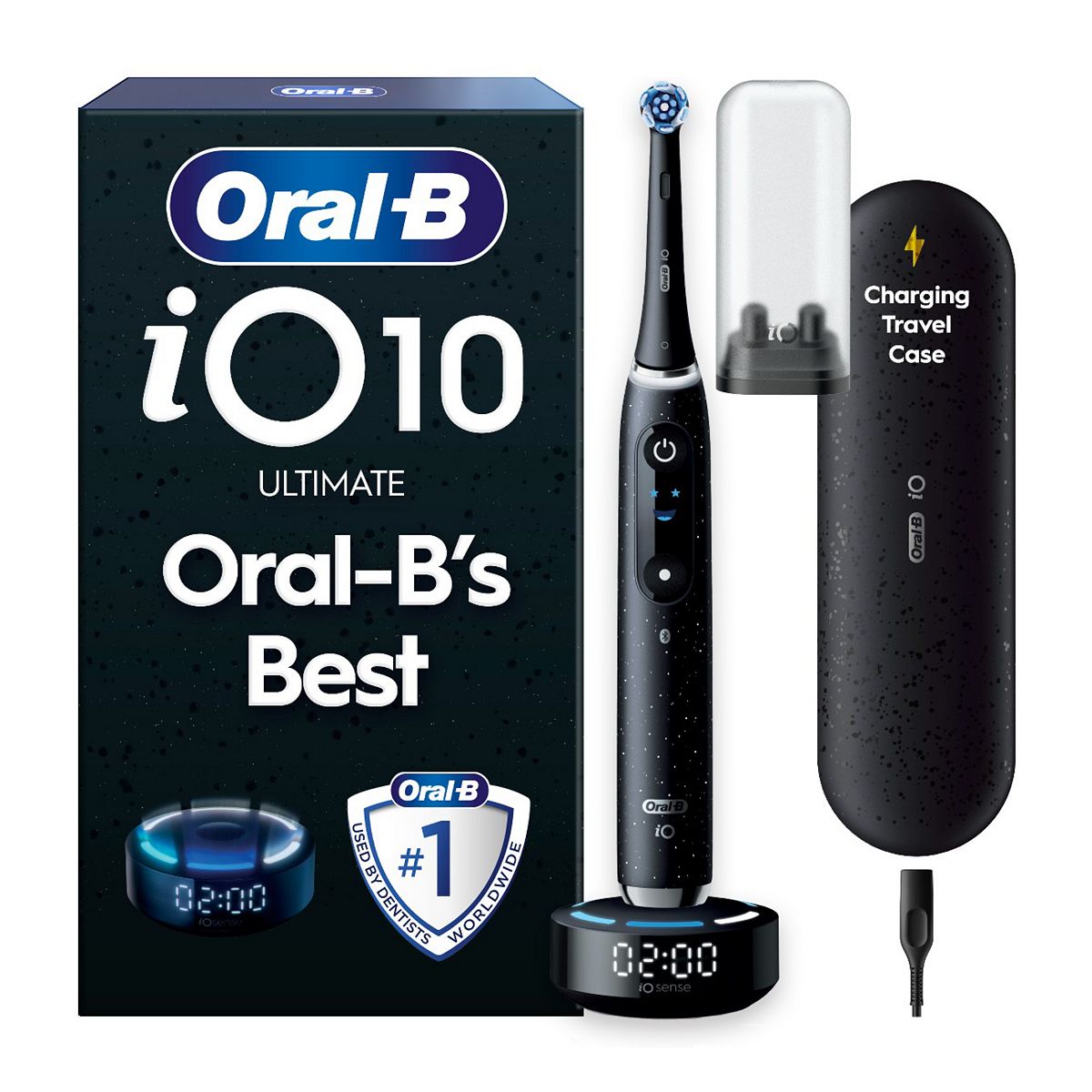 Oral B Oral-B Io10 Cosmic Black Electric Toothbrush Limited Edition