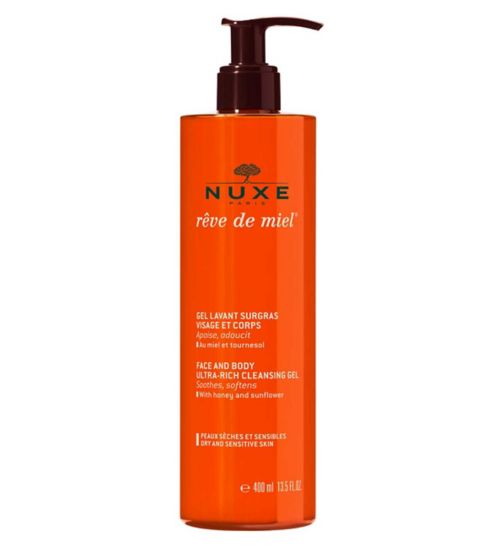 NUXE Rêve de Miel® Face and Body Ultra-Rich Cleansing Gel 400ml