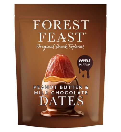 Forest Feast Peanut Butter Milk Chocolate Dates - 140g