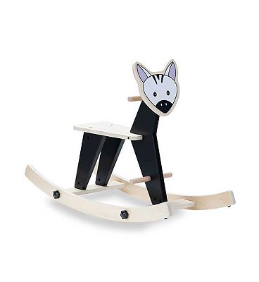 Hauck Rock N Swing - Zebra Wooden Rocker