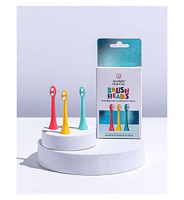 Spotlight Oral Care Coloured Kids Sonic Replacement Heads