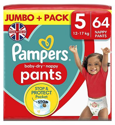 Baby Joy Pants Size (6) Jumbo Pack 32 Pants