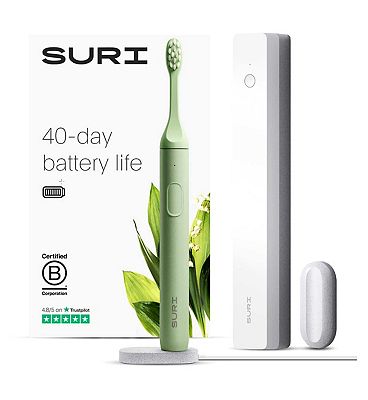 SURI Electric Toothbrush Winter Fern and UV Case