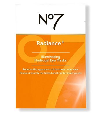 No7 Radiance+ Illuminating Hydrogel Eye Masks 5 x 3g