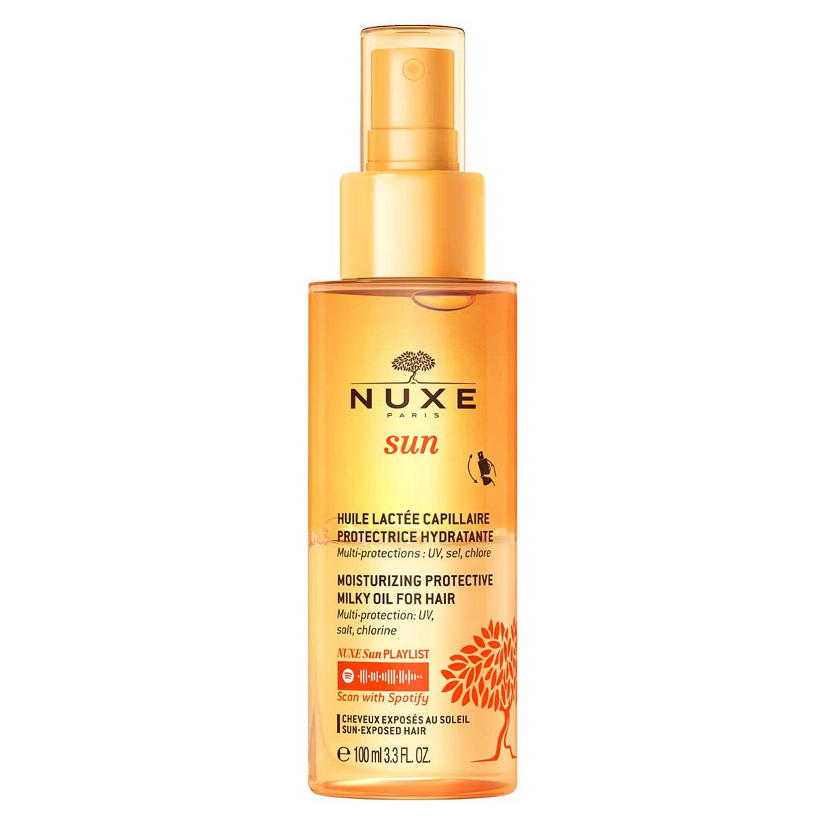 NUXE Sun Moisturising Protective Milky Hair Oil 100ml