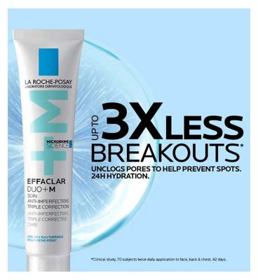 La Roche-Posay Effaclar Duo+M: Anti-Breakout Corrective Gel Moisturiser 40ml (3)