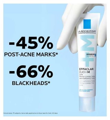 La Roche-Posay Effaclar Duo+M: Anti-Breakout Corrective Gel Moisturiser 40ml (4)