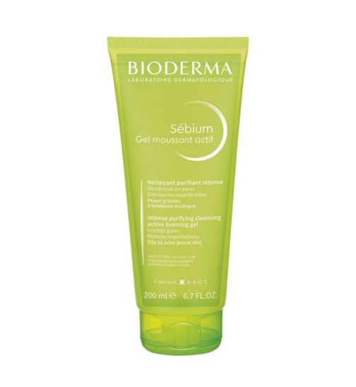 Bioderma Sebium Active Purifying Foaming Gel Oily To Acne-Prone Skin 200ml