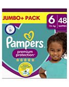 Pampers Premium Protection Nappy Pants, Size 6 (15kg+) Essential