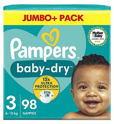 Pampers Baby Dry Night Nappy Pants Essential Pack Nappies Size 5