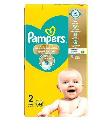 Pampers Baby Nappy Pants Size 6 (15+ kg / 33 lbs), Harmonie, 72