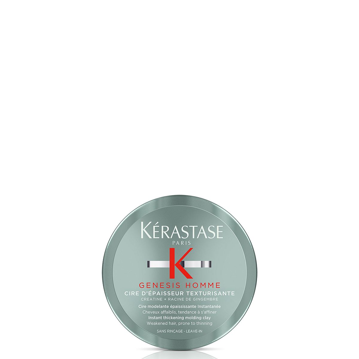Kerastase Kérastase Genesis Homme, Instant Thickening Moulding Men's Hair Clay, For Weakened & Thinning Hair, 75ml