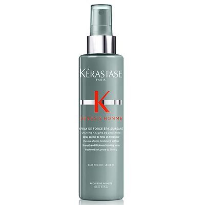 Krastase Genesis Homme, Strength and Thickness Boosting Hair Spray, for Weakened Hair, Spray de Forc