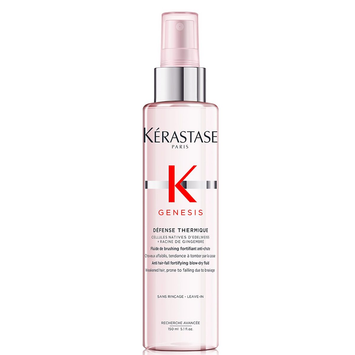Kerastase Kérastase Genesis, Nourishing Blow-Dry Spray Cream, For Weakened Hair, With Ginger Root, Defence Thermique, 150ml