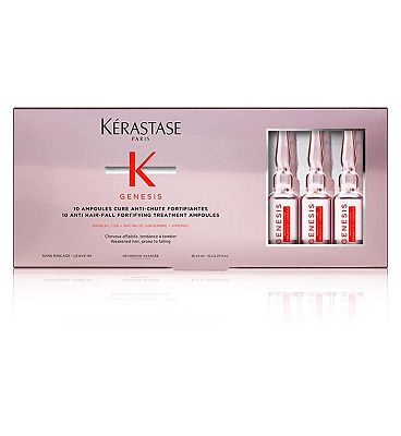 Krastase Genesis, Anti Hair-fall Strengthening Treatment, With Ginger Root, Ampoules Cure Anti-Chute
