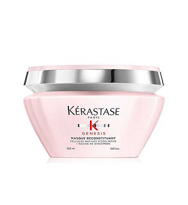 Krastase Genesis, Fortifying Anti-Hair Fall Mask, For Weakened Hair, With Ginger Root, Masque Recons