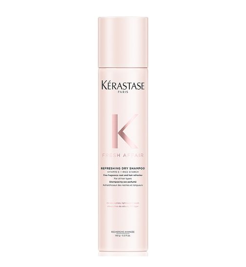 Kérastase Fresh Affair, Oil-absorbing Multi-benefit Fine Fragrance Dry Shampoo, For All Hair Types, With Vitamin E, 150g