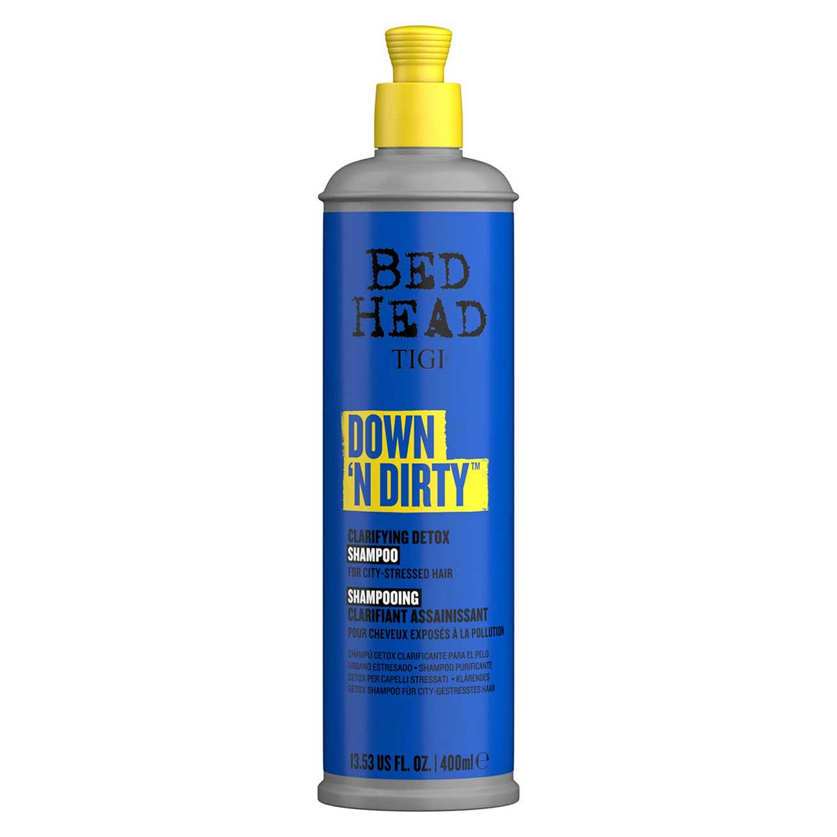 TIGI Bed Head By Down N' Dirty Clarifying Detox Shampoo 400ml