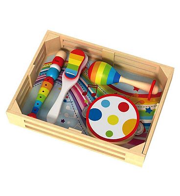Wooden Tooky Toy Musical Instrument Set
