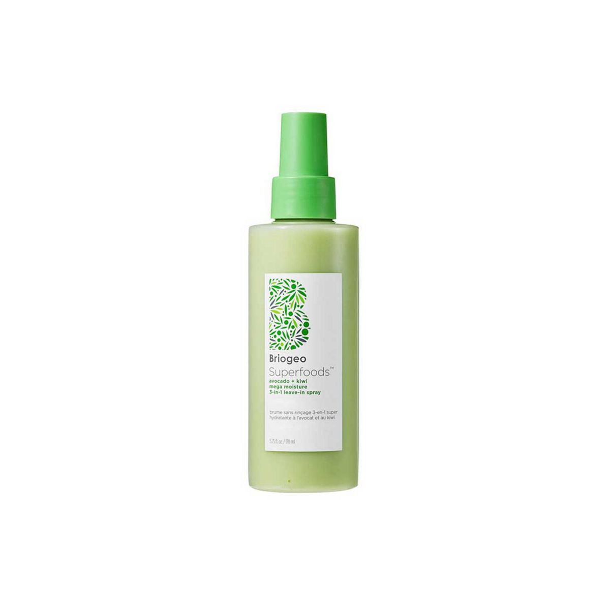 Briogeo Superfoods™ Avocado + Kiwi Mega Moisture 3-In-1 Leave-In Spray 170ml