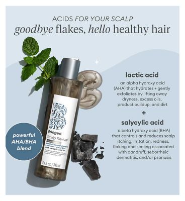 Briogeo MegaStrength+ Dandruff Control Shampoo Charcoal + AHA/BHA with Salicylic Acid 3% 248ml (6)