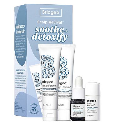 Briogeo Scalp Revival Soothe + Detoxify Travel Set