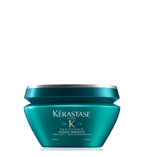 Kérastase Resistance Strengthening & Healing Mask, For Over-Stressed & Very Damaged Hair, With Fibra-Kap 200ml