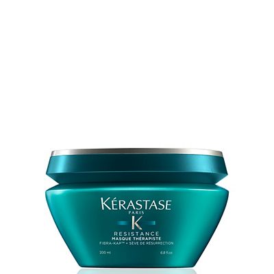 Krastase Resistance Strengthening & Healing Mask, For Over-Stressed & Very Damaged Hair, With Fibra-Kap 200ml