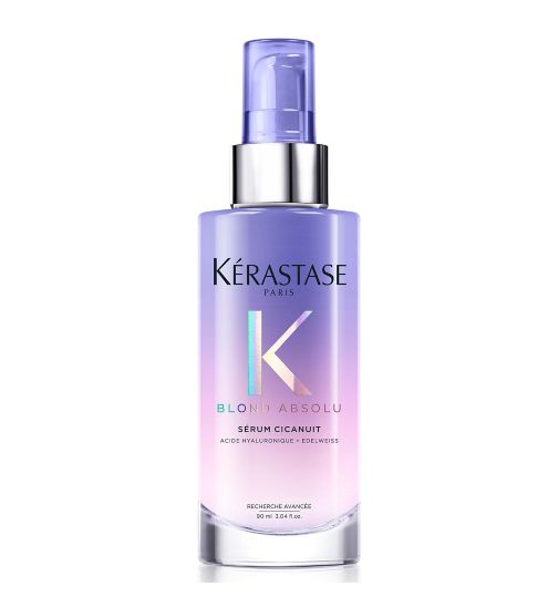 Kérastase Blond Absolu, Leave-In Hair Serum, Overnight Treatment, For Highlighted Hair, With Hyaluronic Acid 90ml