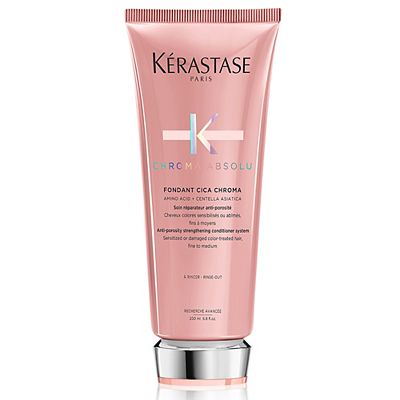 Krastase Chroma Absolu, Strengthening Conditioner, For Damaged Colour-Treated Hair, Fine To Medium, 