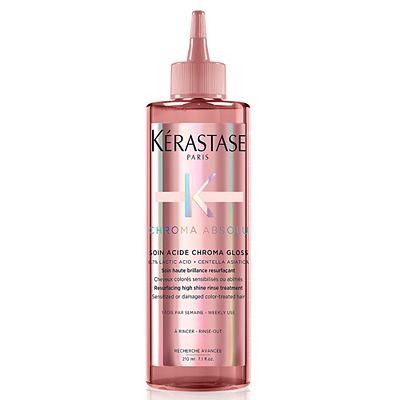 Krastase Chroma Absolu, High Shine Treatment for Colour-Treated Hair, Lightweight Formula With Lacti