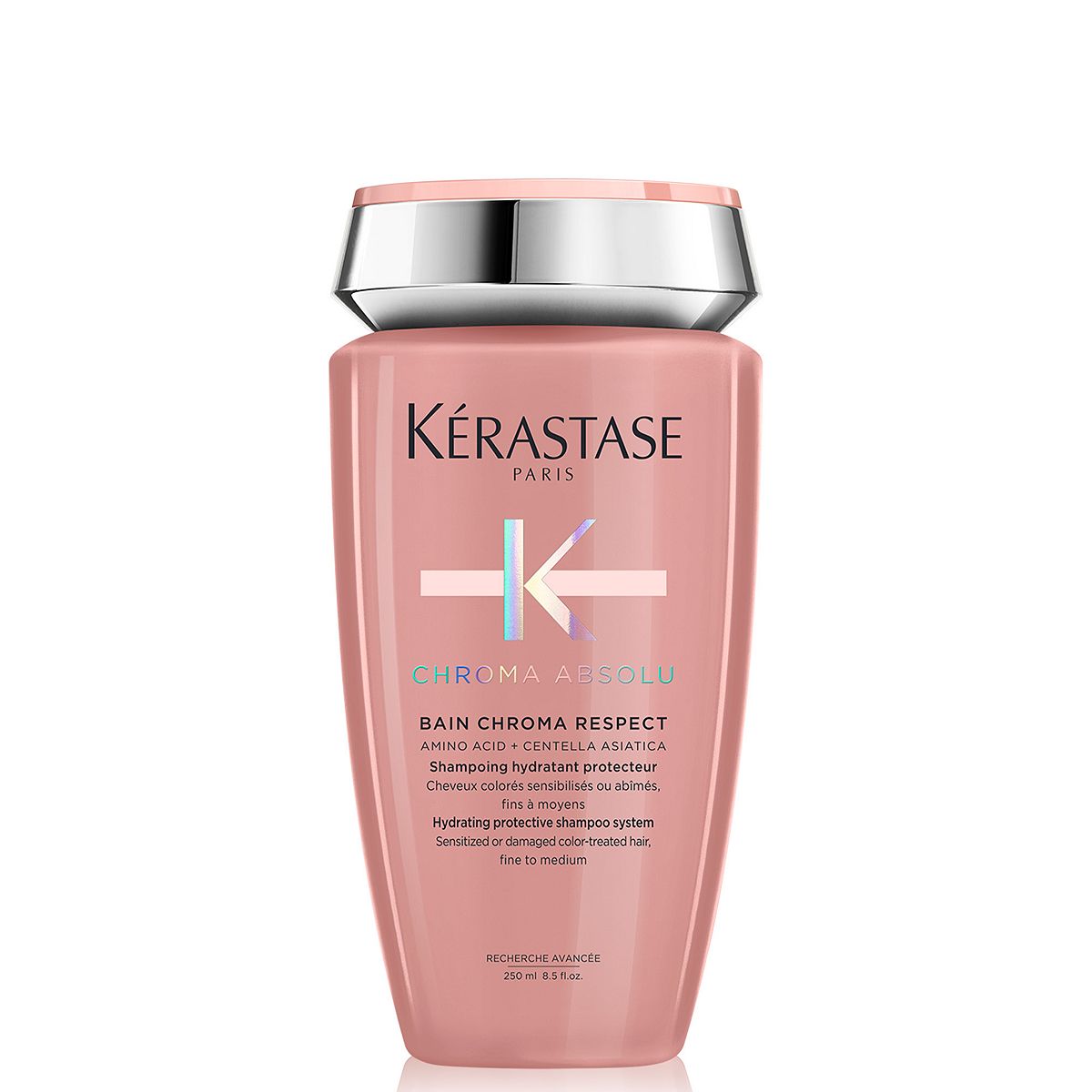 Kerastase Kérastase Chroma Absolu, Hydrating Shampoo, Color-Treated Hair, Fine To Medium, Hyaluronic Acid, Bain Respect,250 ml, 250ml