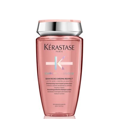 Kerastase Kérastase Chroma Absolu, Nourishing Shampoo, For Damaged Colour-Treated Hair, Medium To Thick, Bain Riche Chroma Respect, 250ml