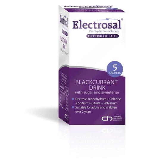 Electrosal Oral Hydration Sachets Blackcurrant - 5 Sachets