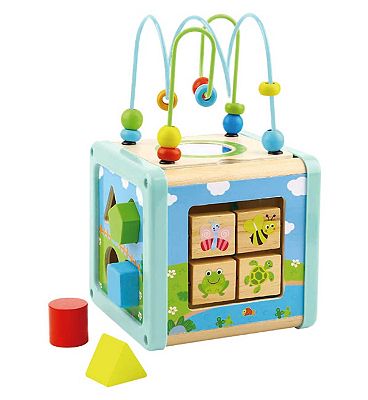 Tooky Toy Wooden Play Cube