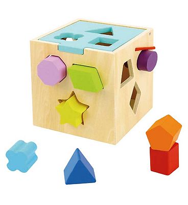 Tooky Toy Wooden Shape Sorter
