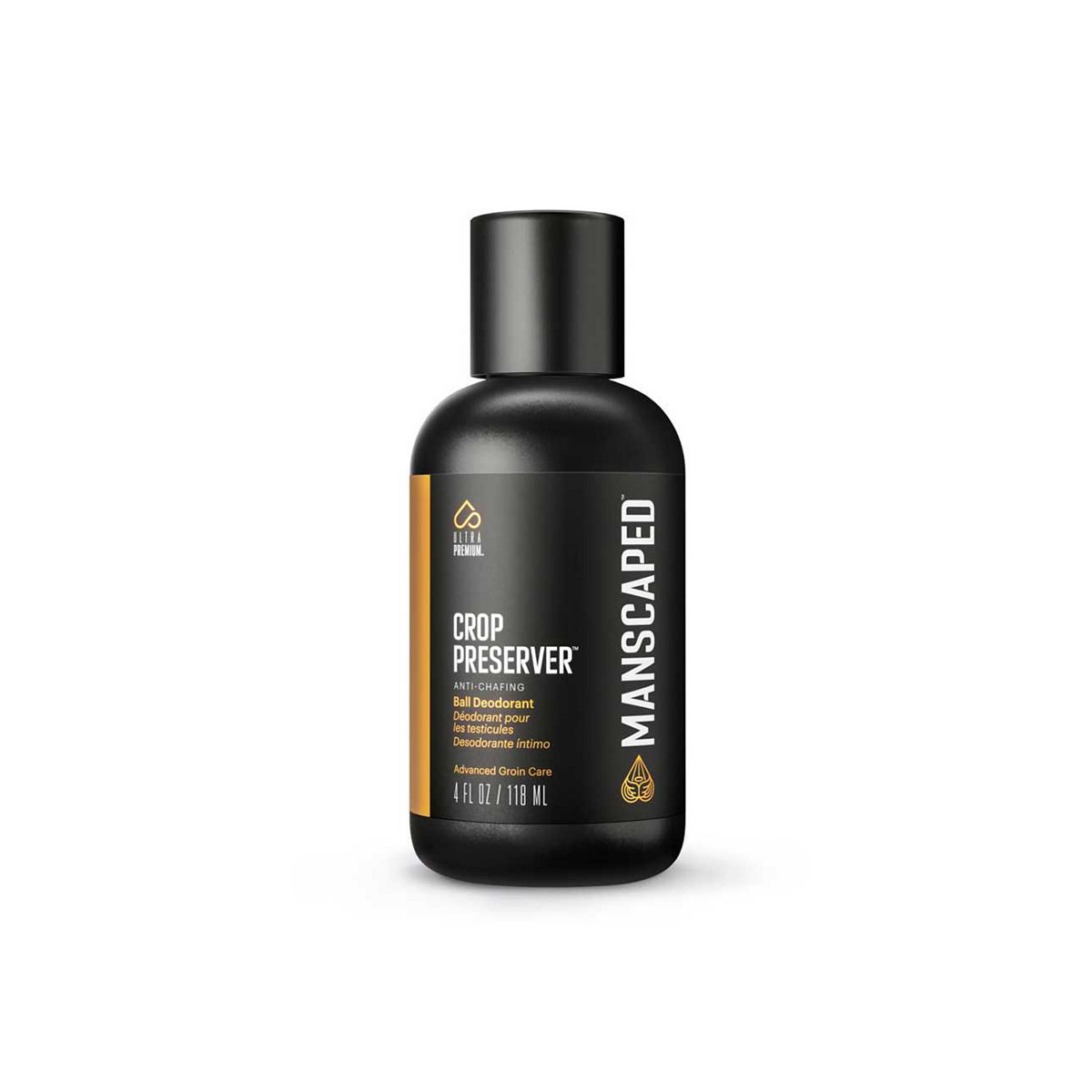 Manscaped Crop Preserver, Men's Groin Deodorant, Male Anti-Chafing Moisturizer, 120Ml