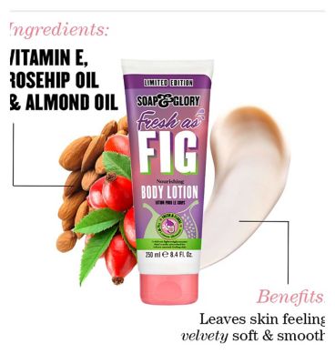 Soap & Glory Limited Edition Fresh As Fig Body Lotion 250ml (3)