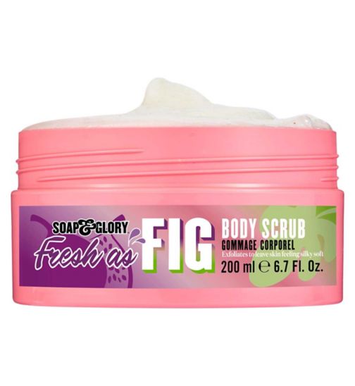 Soap & Glory Limited Edition Fresh As Fig Body Scrub 200ml