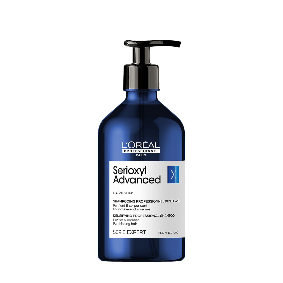 L'Oreal Professionnel Serie Expert Serioxyl Advanced Purifier & Bodifier Shampoo For Thinning Hair 500ml