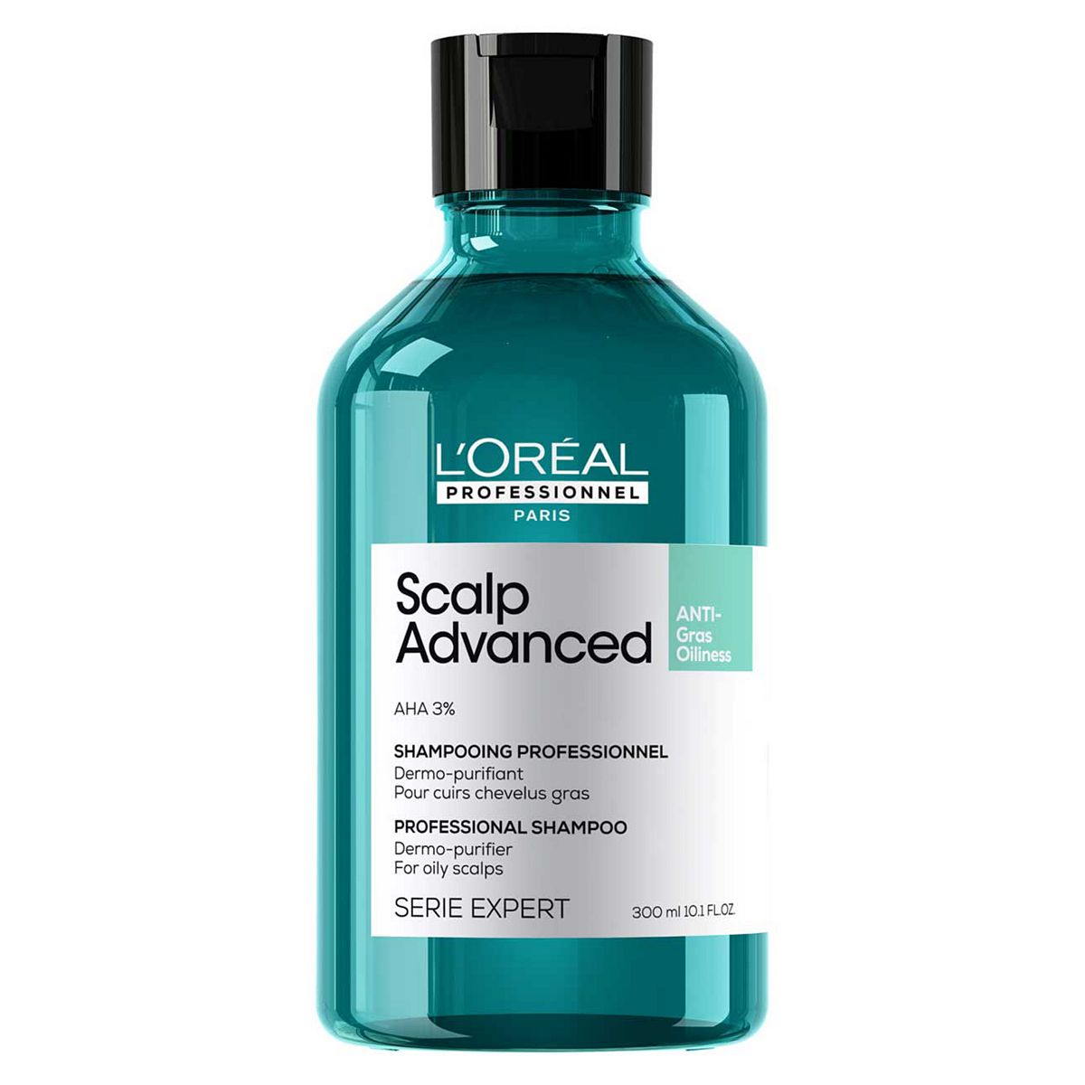 L'oreal Professionnel Scalp Advanced Anti-Oiliness Dermo-Purifier Shampoo For Oily Scalps 300Ml