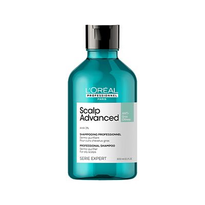 LOral Professionnel Scalp Advanced Anti-Oiliness Dermo-Purifier Shampoo For Oily Scalps 300ml