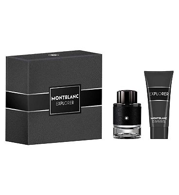 montblanc explorer gift set: eau de parfum 60ml + shower gel 100ml